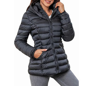 Chaqueta Acolchada para Mujer de Alta Calidad, Diseño Nuevo, Cierre de Cremallera, Gran Venta - Product Image 1