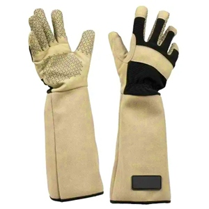 Gants de sécurité en cuir de vachette pleine fleur et néoprène de haute qualité, anti-coupure, anti-vibration, avec manchette de sécurité, pour soudure industrielle - Product Image 4