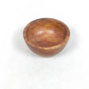 Meilleur Bol de Service en Bois d'Acacia Naturel Poli, Fait Main, Écologique, de Luxe, de la marque Artesian Made CRAFTS GALORE, pour Fêtes, Personnalisable - Product Image 1