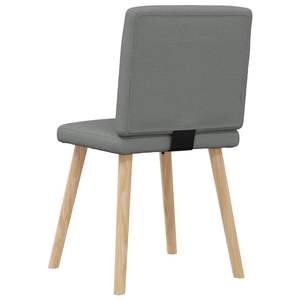 Juego de 6 Sillas de Comedor Gris Oscuro - Product Image 6