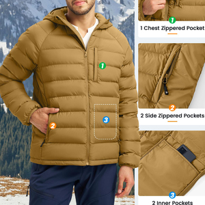 Custom Logo High Quality <b>Puffer</b> <b>Jackets</b> for Men <b>Cheap</b> Price Hooded Collar Regular Wear Adults Streetwear Winter Wear Men <b>Jackets</b> - Product Image 5