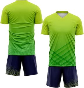 Camisetas de Fútbol Personalizadas al por Mayor, de Secado Rápido, Transpirables, Ligeras, de Tela de Poliéster, con Logotipo del Equipo, Logotipo del Patrocinador, OEM, ODM - Product Image 4