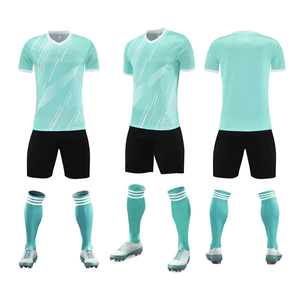 OEM Factory Made Sublimated Custom Soccer Uniforms Team Custom Full Color All-Over Print Short Sleeve Waterproof Bulk Price - Product Image 6
