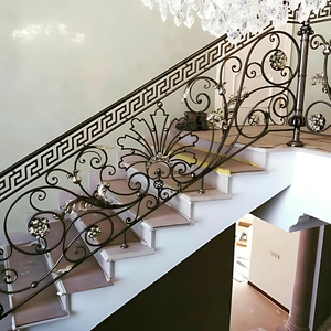 Tendances des rampes d'escalier en fer forgé artistique haut de gamme : Métal forgé sur mesure élégant et artisanal pour sublimer une architecture sophistiquée - Product Image 3