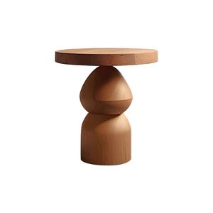 Elegante Mesa Auxiliar de Madera, Mueble Funcional con Construcción de Madera Resistente, Perfecta para Dormitorio o Sala de Estar - Product Image 1