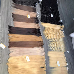 Extensiones de Cabello Virgen Remy Vietnamita Crudo con 15 Años de Experiencia, el Precio Más Bajo, Color SDD, 8-32 Pulgadas, 100 Gramos, Cabello Liso Teñido - Product Image 1