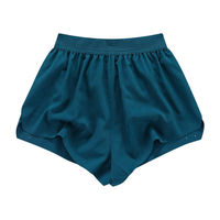 Shorts de course/yoga unisexe taille haute, écologiques, séchage rapide, extensibles 4 directions, avec cordon de serrage, anti-transpiration et résistants aux squats