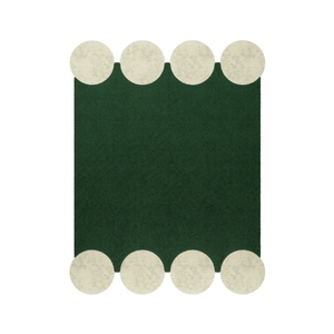 Tapis moderne abstrait tufté à la main en 100 % laine de Nouvelle-Zélande pour salon, tapis de luxe personnalisé en laine tuftée à la main, à poils longs - Product Image 3