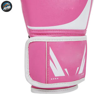 Guantes de Boxeo de Cuero Profesionales de Alta Calidad con Diseño Personalizado, OEM, Absorción de Humedad, Cierre de Gancho y Bucle, Unisex - Product Image 3