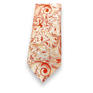 Cravate en soie florale multicolore de qualité supérieure |   Cravate de Luxe Imprimée pour Homme – Accessoire de Mode Formel pour Mariage et Affaires - Product Image 2