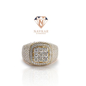 Eco Friendly Moissanite <b>Diamond</b> <b>Ring</b> 925 Sterling Silver Engagement <b>Ring</b> for Bridal Wedding Jewelry Available At Best Price - Product Image 1