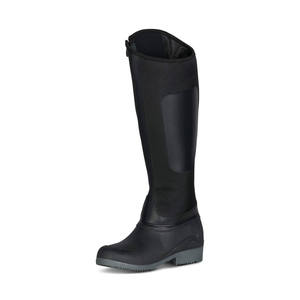 Bota de Montar para Caballo, de Cuero Sintético de Color Sólido, Protección Completa para Montar a Caballo - Product Image 3