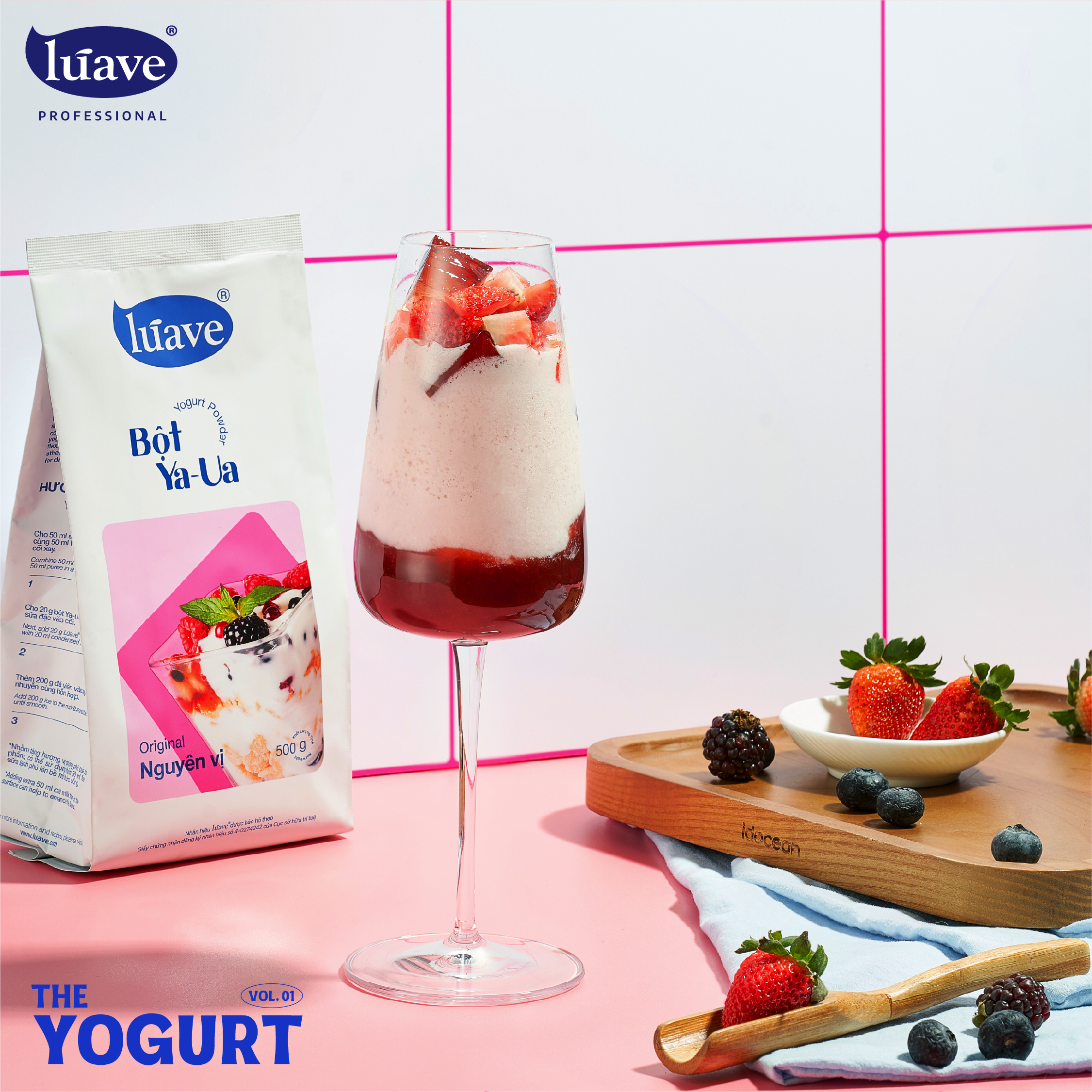 100% Organic Creamy Yogurt Mix Fast Delivery with FSVP Certificate Custom Bag Packing for Beverage Products