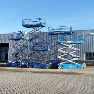 Plateforme élévatrice hydraulique fixe de qualité supérieure avec plateforme à ciseaux verticale électrique et base rotative gain de place - Product Image 1