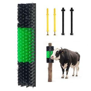 Spazzola per grattare il bestiame 43 cm x 19 cm, grattatore per capre e mucche con 4 viti, nuovo, per alleviare il prurito sulla schiena, Massa - Product Image 1