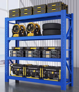 Étagère de stockage en acier robuste à 4 niveaux, grande capacité de charge, pour entrepôt et atelier, fabrication au Vietnam, OEM/ODM - Product Image 2