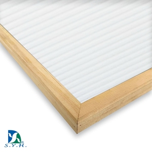 S.Y.H. Tablero de letras de madera, tablero rectangular con marco magnético blanco, decoración de pared de diseño minimalista - Product Image 2