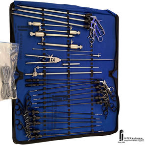 Juego de Cirugía Laparoscópica Eléctrico de 28 Piezas, Acero Inoxidable Reutilizable, Aprobado por CE e ISO, Pinzas para Cirugía Abdominal, Venta al Por Mayor de Fábrica - Product Image 4