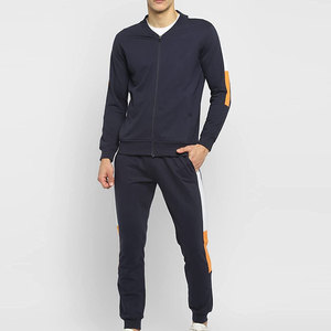 Survêtement d'entraînement uni à fermeture éclair pour hommes – Grande vente, survêtements personnalisés ajustés et respirants à fermeture éclair pour adultes - Product Image 1