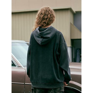 <b>Mens</b> Oversized Hoodie <b>Pullover</b> Unisex Graphic Sweatshirts Hoodies Casual Tunic Vintage Streetwear Aesthetic Top - Product Image 5