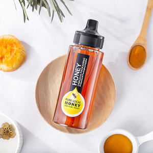 ขวดบีบทรงกระบอก PET เป็นมิตรกับสิ่งแวดล้อม สำหรับบรรจุน้ำผึ้ง พิมพ์โลโก้ด้วยเทคนิคสกรีน สำหรับบรรจุซอสมะเขือเทศ พริก น้ำมัน ซอสซีอิ๊ว ขนาด 250 มล. - Product Image 4