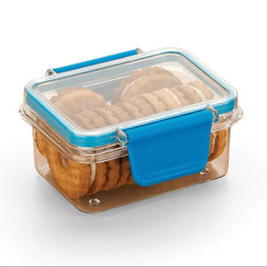 Contenants de stockage alimentaire en verre étanches avec couvercles hermétiques, multifonctionnels, réutilisables, chauffables, de qualité alimentaire, boîte à lunch pour la cuisine et le bureau - Product Image 1