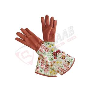 Useful-Rose Printings Pruning Long-Cuff Puncture-Resistant Gardening Working <b>Gloves</b> - Product Image 2