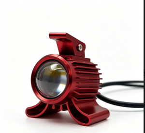 مصباح LED للدراجات النارية V78 بقوة 12 فولت، أضواء LED للطرق الوعرة، أضواء LED إضافية، مصباح ضباب ثنائي اللون أحمر وأزرق للدراجات النارية - Product Image 1