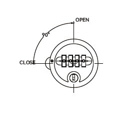 Furniture Lock Zinc Alloy Combination Padlock Keyless Password <b>Storage</b> Closet Minimalist Durable Coreless - Product Image 2