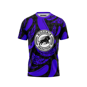 เสื้อยืดวิ่งมาราธอนสำหรับผู้ผลิตระดับไฮเอนด์ โลโก้สั่งทำได้ น้ำหนักเบาพิเศษ ยืดได้ 4 ทิศทาง ระบายอากาศได้ดี เสื้อกีฬาตาข่าย สำหรับผู้ชายและผู้หญิง - Product Image 1