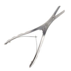 Ciseaux chirurgicaux caplan à double action pour septum, 20 cm, en acier, pour usage nasal hospitalier, approuvés CE, instrument réutilisable - Product Image 6