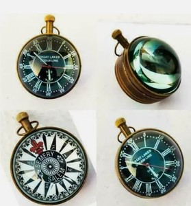 Vintage Brass Globe <b>Desk</b> <b>Clock</b> Decorative World Globe Table <b>Clock</b> Antique Style Timepiece for Home Office Decor - Product Image 2