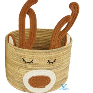 Juego de Cestas para Bebé Ecológicas de Jacinto de Agua, Hechas a Mano, Cesta para Dormir para Recién Nacidos, Estilo Rústico, Precio al por Mayor - Product Image 4