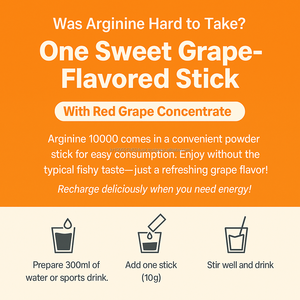 Poudre de supplément protéiné haute teneur en L-Arginine et Taurine 10g pour l'énergie et le soutien de la circulation, usage adulte, OEM Corée - Product Image 4