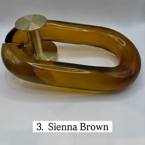 Juego de Eslabones de Cadena de Resina Acrílica Transparente y Colorida para Colgar en la Pared, Decoración de Arte Interior para Sala de Estar Moderna y Escaleras - Product Image 6