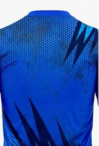 Camiseta de Manga Larga para Hombre, Protección UV, Color Azul Degradado, Camiseta Deportiva de Manga Larga para Natación - Product Image 4