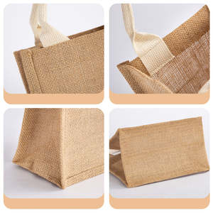 Elegante Bolsa de Almacenamiento de Yute con Diseño Moderno para Soluciones de Almacenamiento Multiusos - Product Image 3