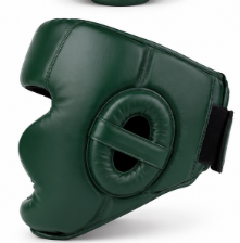 Protector de Cabeza de Boxeo de PU Verde HAWK SPORTS INDUSTRIES para Principiantes, Entrenamiento, Sparring, MMA, Muay Thai, Taekwondo, Unisex - Product Image 2