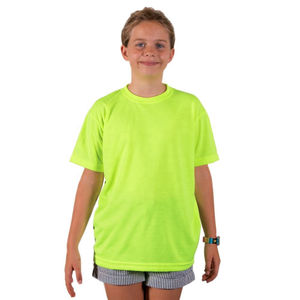 เสื้อยืดคอกลมแขนยาวสีฟ้าอ่อนผู้ชายลำลองทรงปกติสีทึบ - Product Image 5