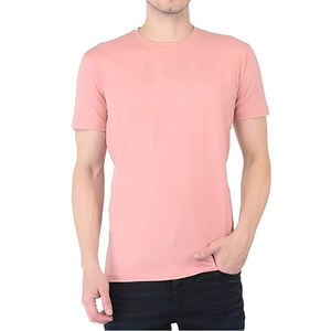 T-shirts décontractés à manches courtes 2026, nouveau style respirant pour hommes, fabriqués au Pakistan, vente en gros, 100 % coton - Product Image 1