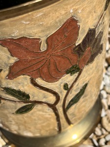 High <b>End</b> Floral Design Wine Chiller Tub For Decorative Display For Bottles In <b>Bar</b> Areas And Festive Decor And Special Occasions - Product Image 2