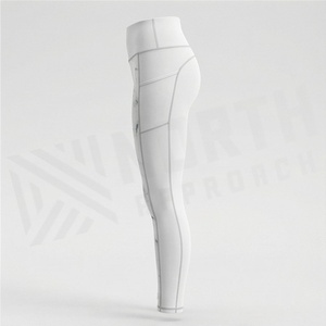 Conjunto de yoga de sublimación de 2 piezas, ropa deportiva sin costuras para mujer, leggings de gimnasio, traje deportivo acolchado con efecto push-up, equipo deportivo. - Product Image 3