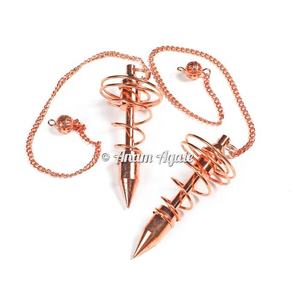 Péndulo curativo de Karnak dorado para Reiki, venta al por mayor, péndulos curativos de Karnak dorado, péndulo hecho a mano, curación espiritual - Product Image 6