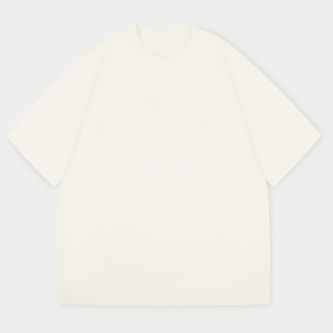 Vêtements et accessoires 2026 – T-shirt homme en molleton 100 % coton, manches courtes, coupe oversize, respirant - Product Image 1