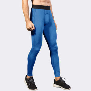 Leggings de Compresión para Hombre, Cintura Alta, Sin Costuras, para Gimnasio, Yoga, Ropa Deportiva, Transpirable, Invierno, Logotipo Personalizado - Product Image 4