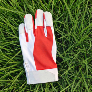 Guantes de Béisbol de Cuero de Primera Calidad, Dedos Completos, Cierre de Gancho y Bucle, Alto Rendimiento, Agarre Superior, Cómodos para Deportes - Product Image 1