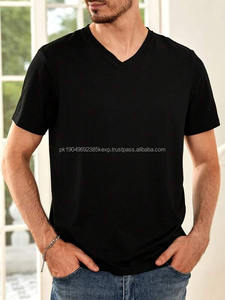 เสื้อยืดผู้ชาย ผ้าฝ้าย 100% น้ำหนักเบา ระบายอากาศดี ลายเรียบ น้ำหนักผ้า 260 กรัม ดีไซน์ทันสมัย - Product Image 3