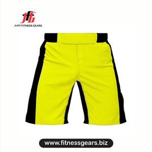 Shorts de boxe bleus pour hommes, coupe classique, 100% polyester, vêtements d'arts martiaux durables, taille adulte - Product Image 2