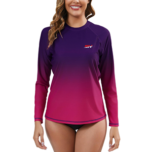 Nouveauté, vêtements de sport de haute qualité pour femmes, rashguard personnalisé avec design par sublimation, rashguard à manches longues pour femmes - Product Image 6