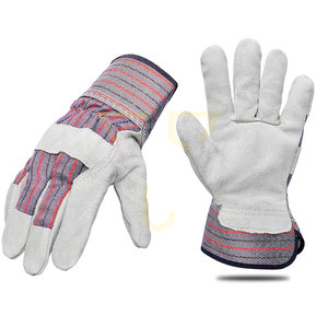 Cómodos guantes de trabajo antideslizantes Diseño de logotipo personalizable Hecho en Pakistán-para protección de manos y brazos - Product Image 2